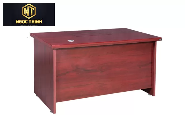 Bàn lãnh đạo cấp trung mặt hình chữ nhật có bàn phím  ET1400A Bàn lãnh đạo cấp trung mặt hình chữ nhật có bàn phím  ET1400A